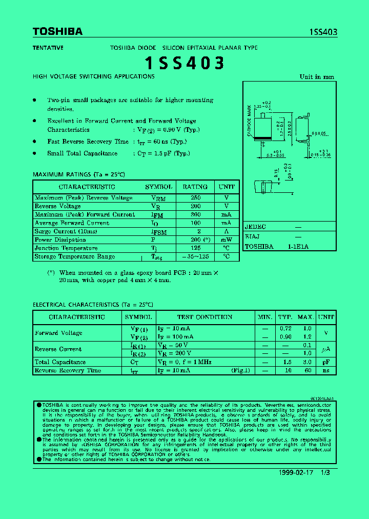 1SS403_1192653.PDF Datasheet
