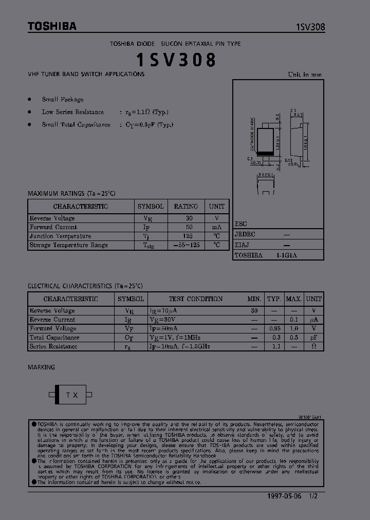 1SV308_1162845.PDF Datasheet