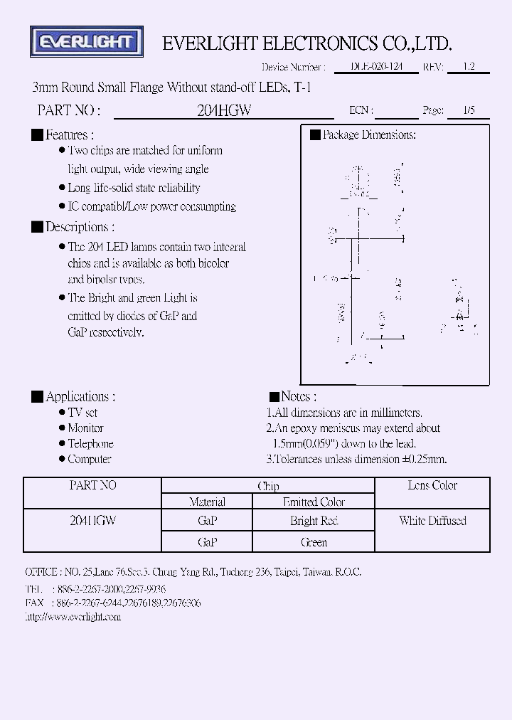 204HGW_1192793.PDF Datasheet
