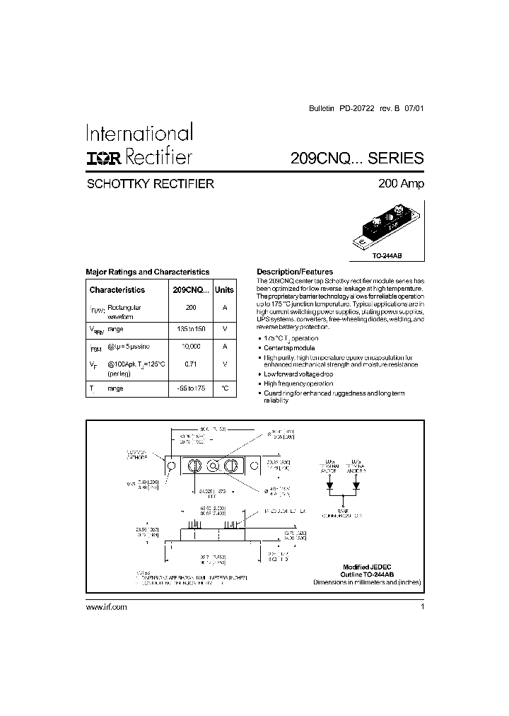 209CNQ150_1192809.PDF Datasheet