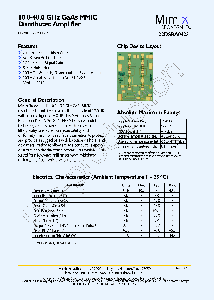 22DSBA0423_1192968.PDF Datasheet