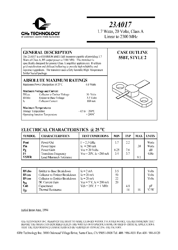 23A017_1193051.PDF Datasheet