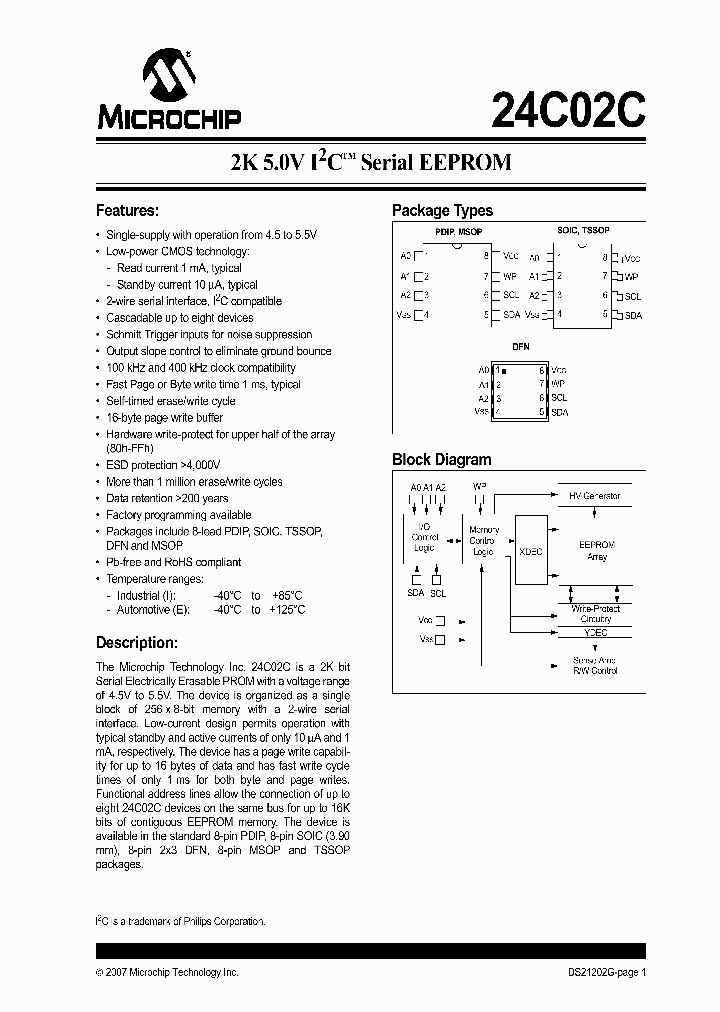 24C02CISN_1038283.PDF Datasheet