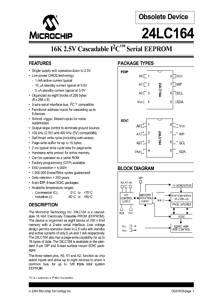 24LC164T-ISNSQTP_1193140.PDF Datasheet