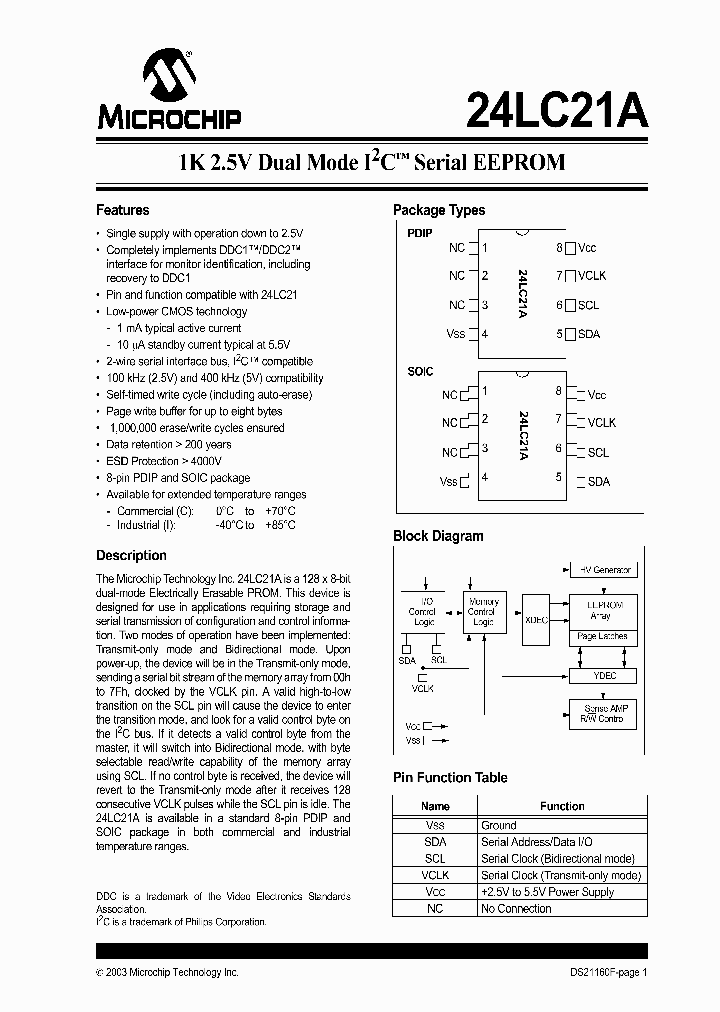 24LC21A03_1193145.PDF Datasheet