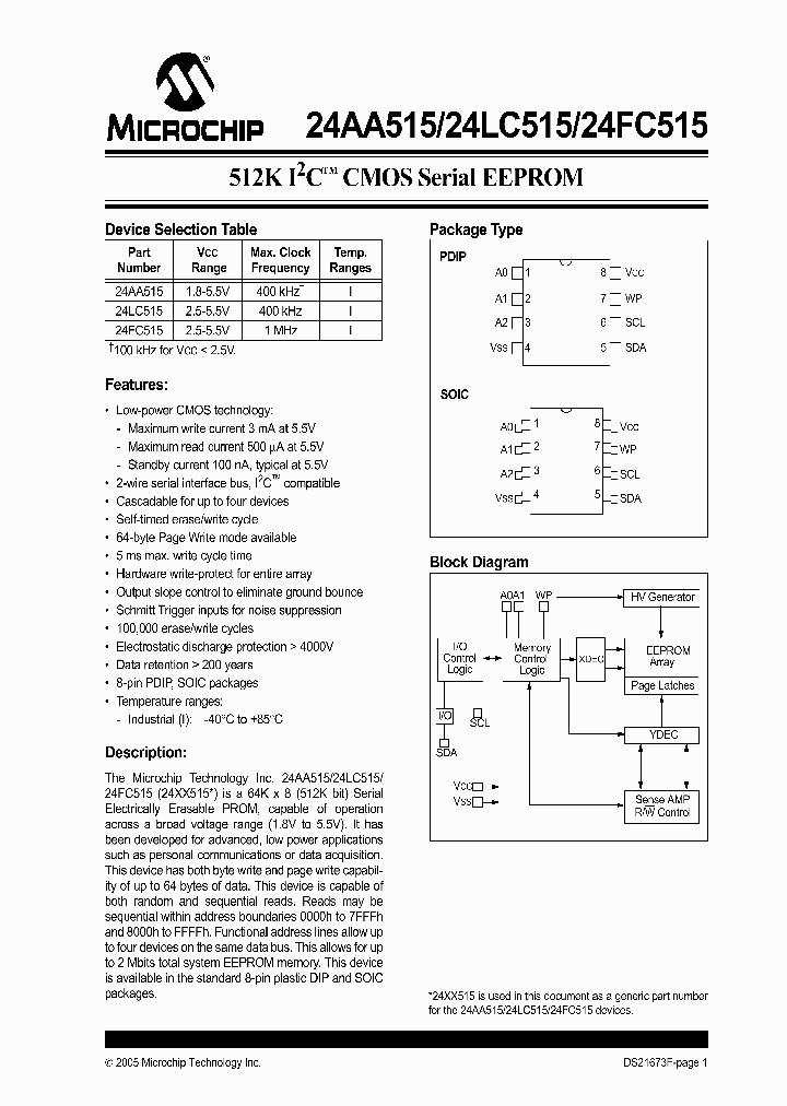 24LC515_1193159.PDF Datasheet