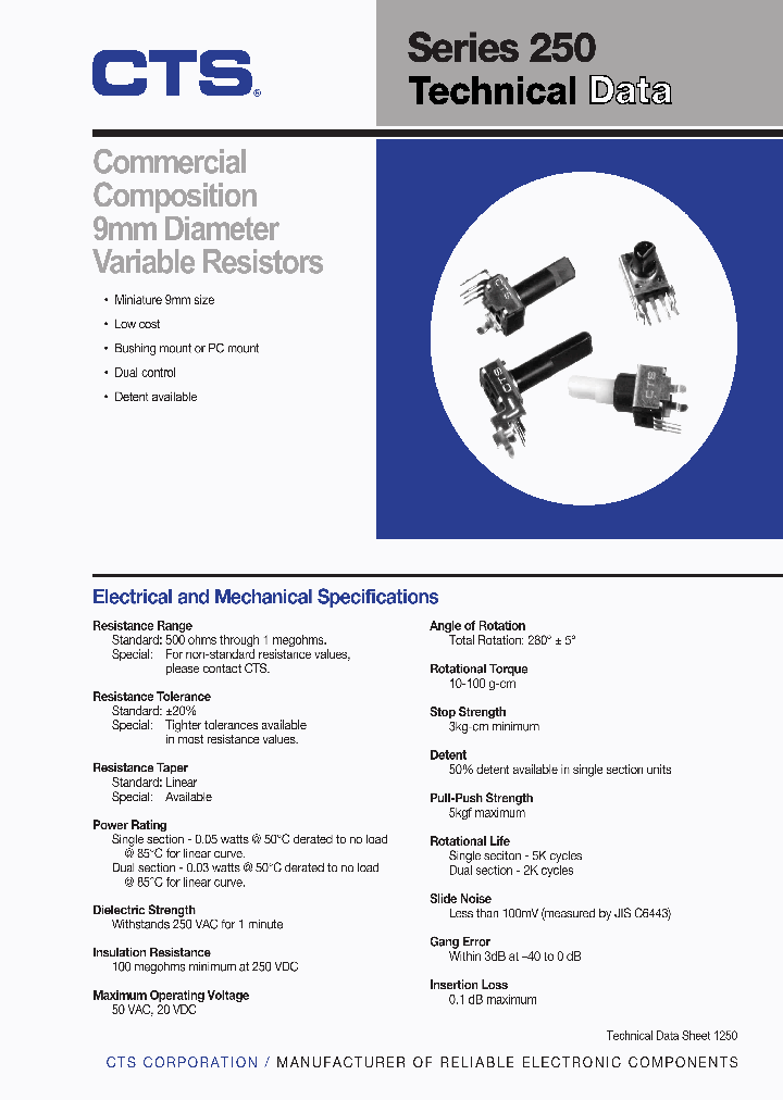 250U20B501A1NA_1088029.PDF Datasheet