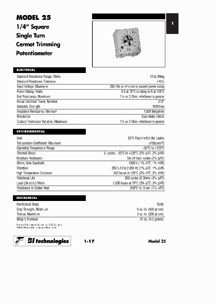 25XR10KLF_1193251.PDF Datasheet