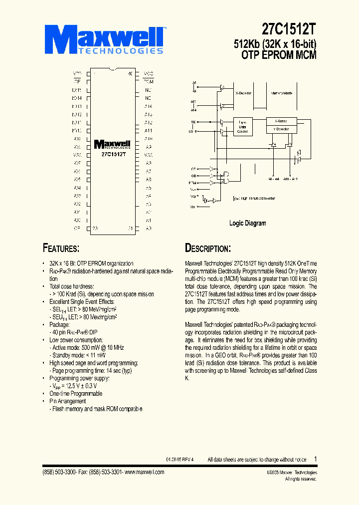 27C1512TRPDK_1193357.PDF Datasheet