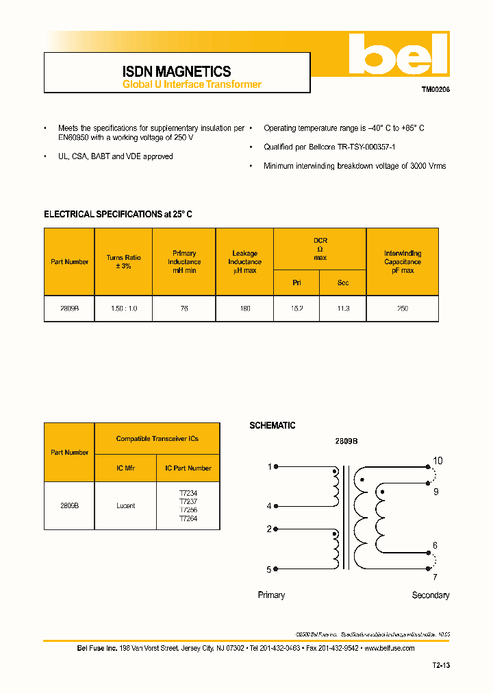 2809B_1193388.PDF Datasheet