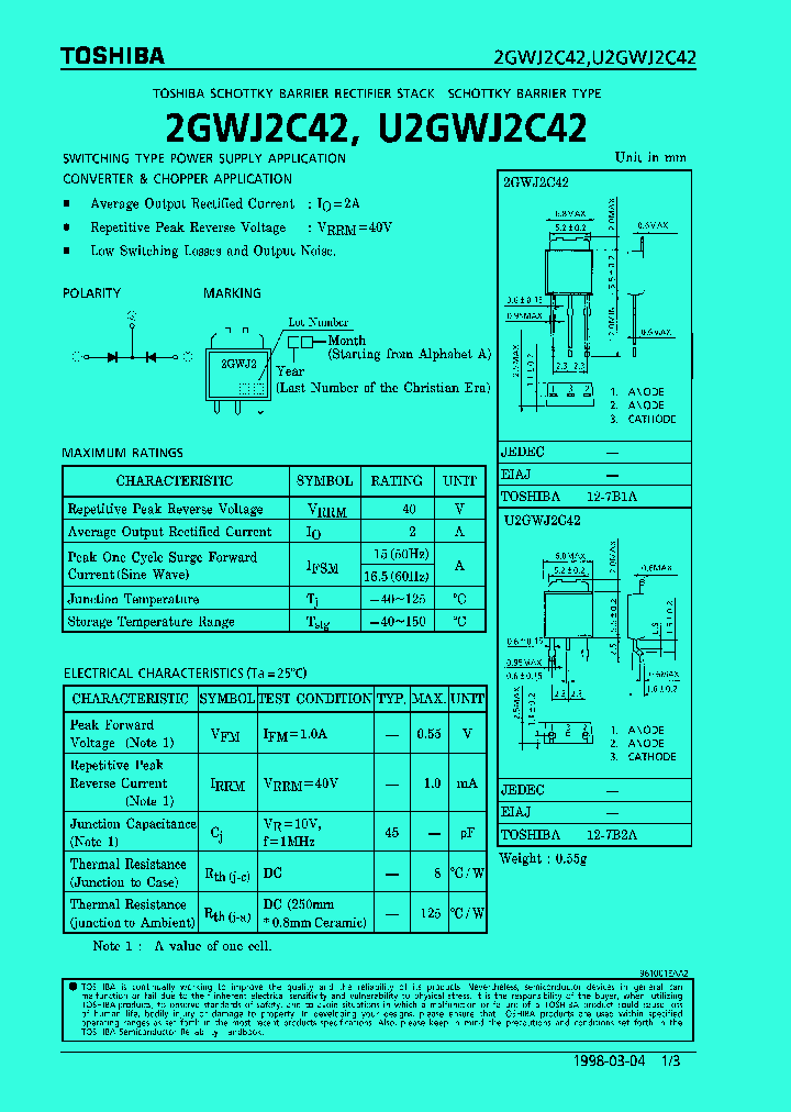2GWJ2C42_1193515.PDF Datasheet