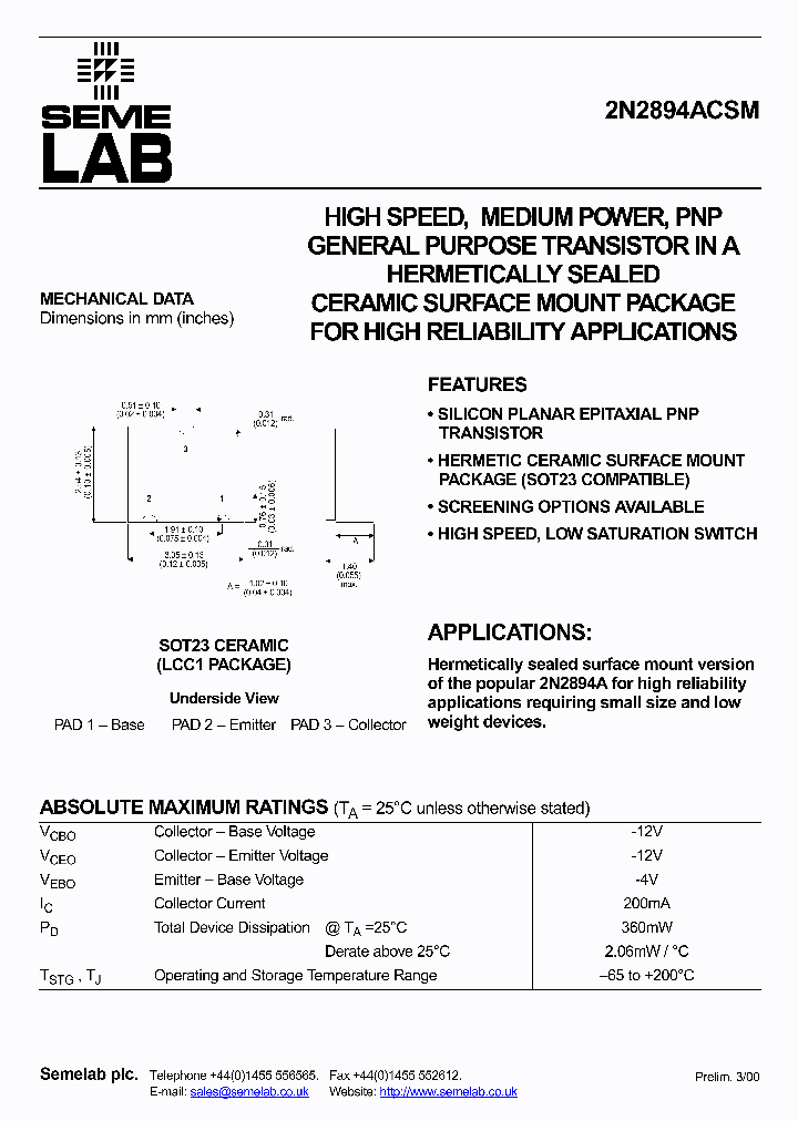 2N2894ACSM_1193642.PDF Datasheet