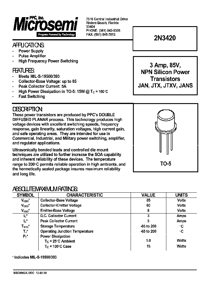 2N3420_1193718.PDF Datasheet