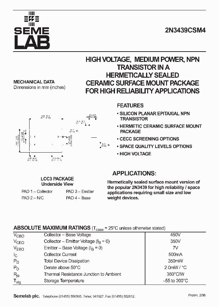 2N3439CSM4_1193721.PDF Datasheet