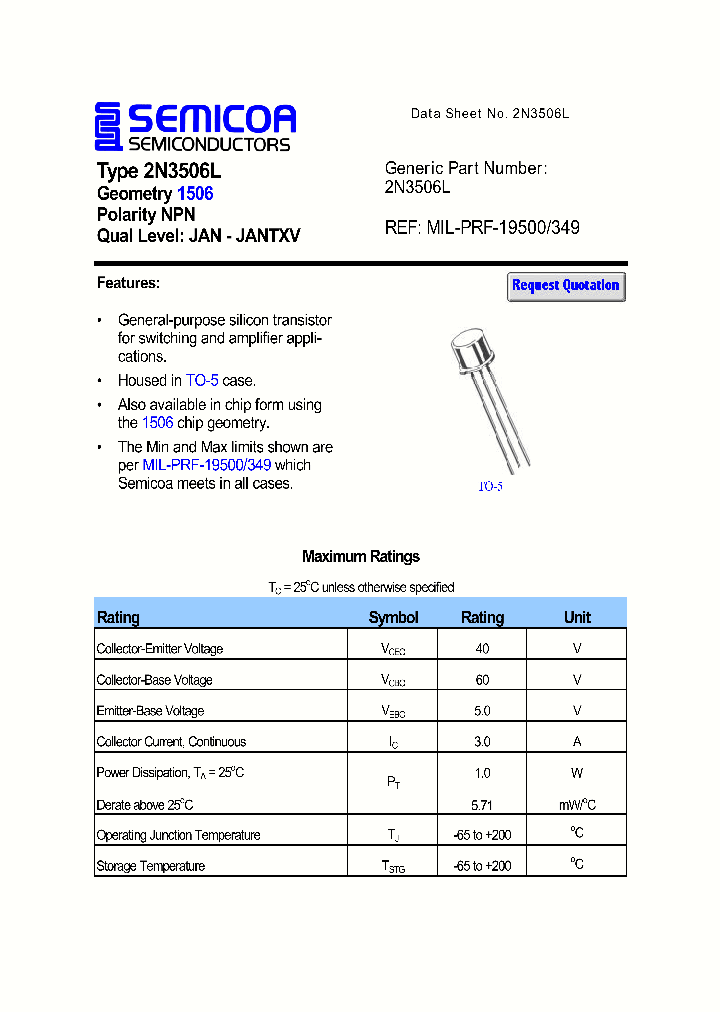 2N3506L_1193739.PDF Datasheet