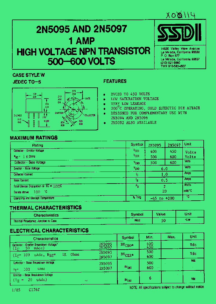 2N5097_1193997.PDF Datasheet
