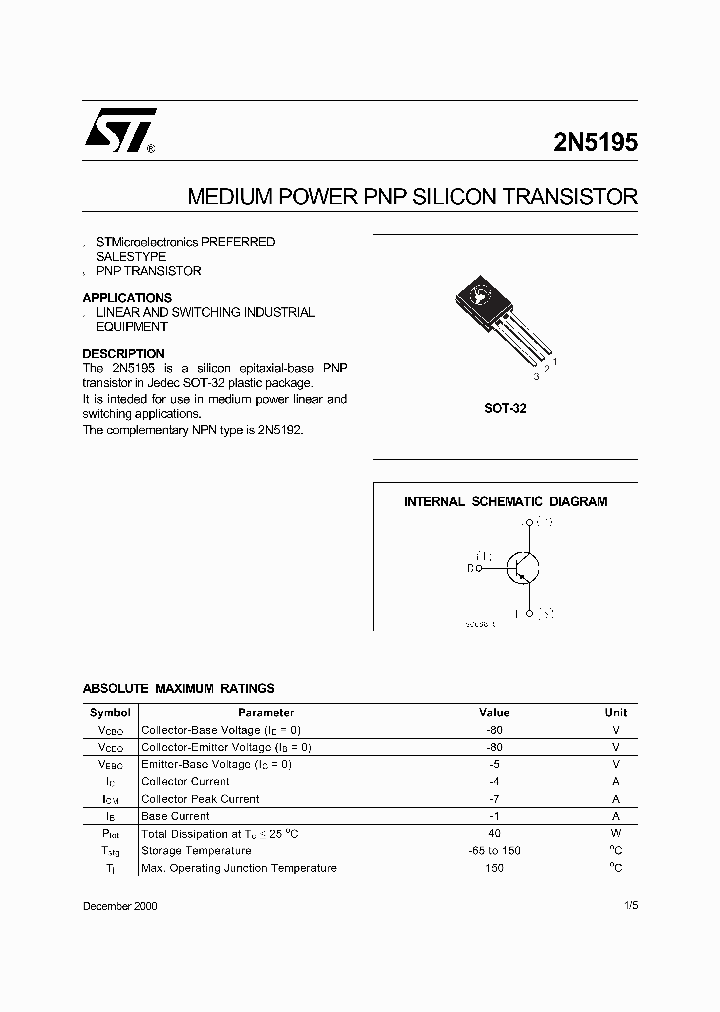 2N519500_1040617.PDF Datasheet