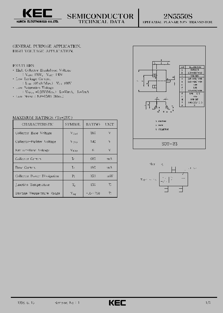 2N5550S_1194094.PDF Datasheet