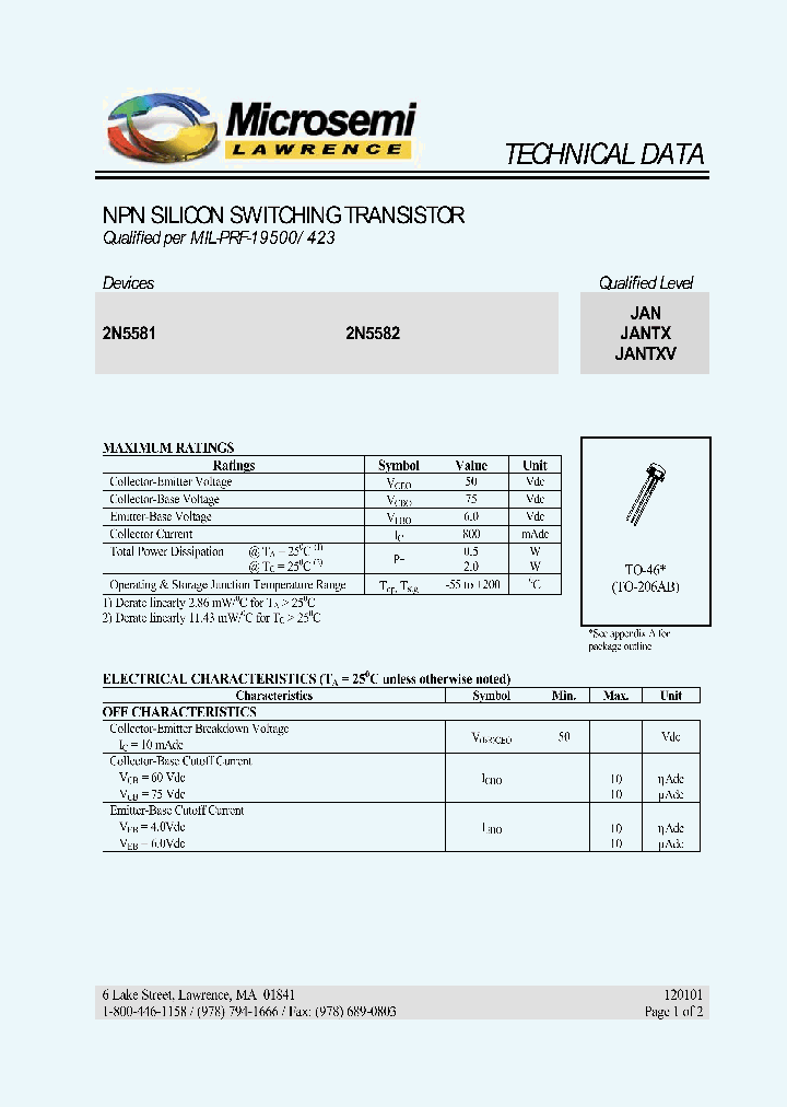 2N5581_1025589.PDF Datasheet