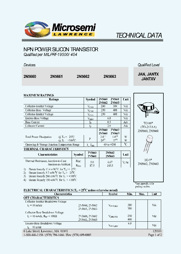 JANTX2N5660_798181.PDF Datasheet