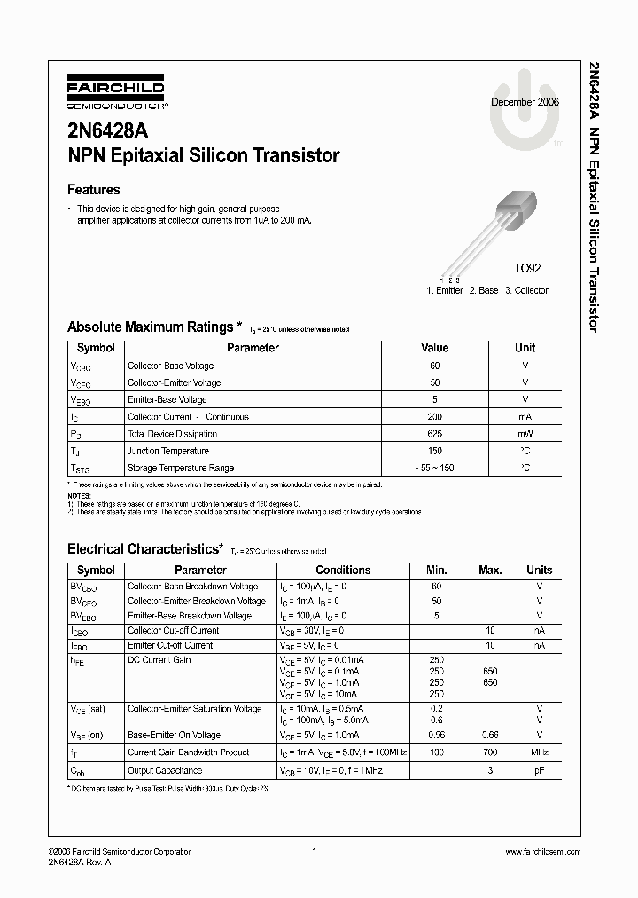 2N6428A_1194305.PDF Datasheet