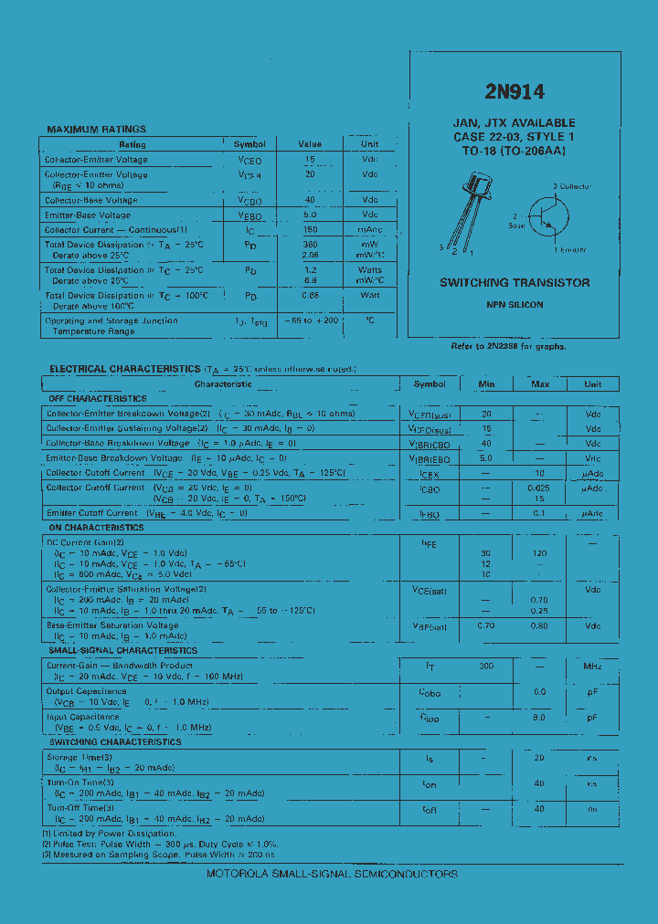 2N914_1194444.PDF Datasheet