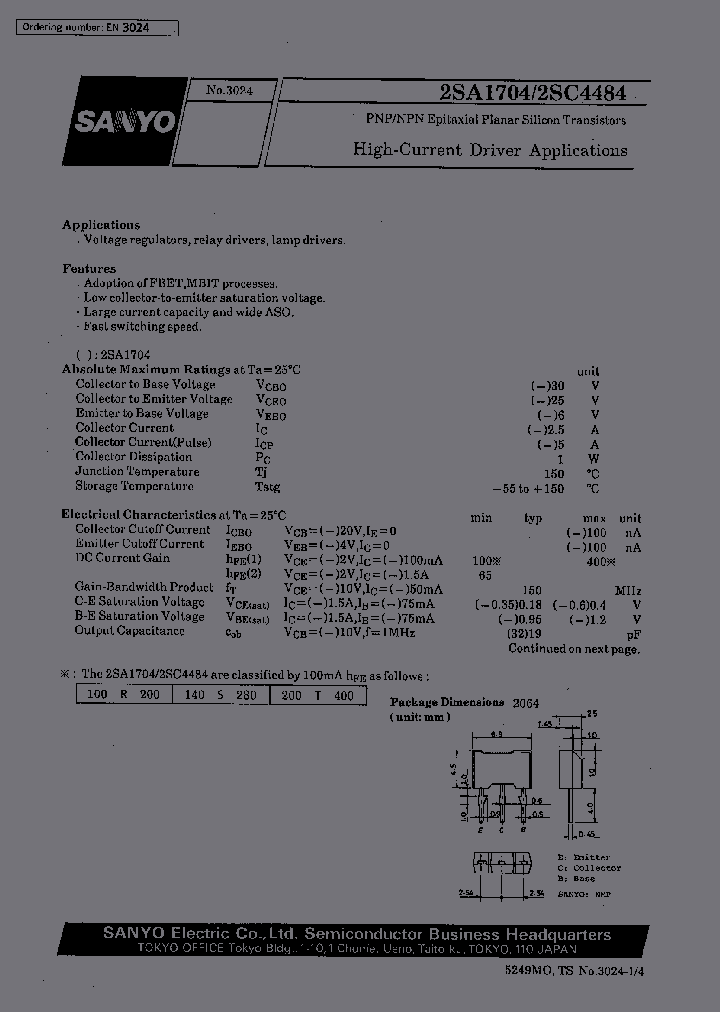 2SC4484_1019127.PDF Datasheet