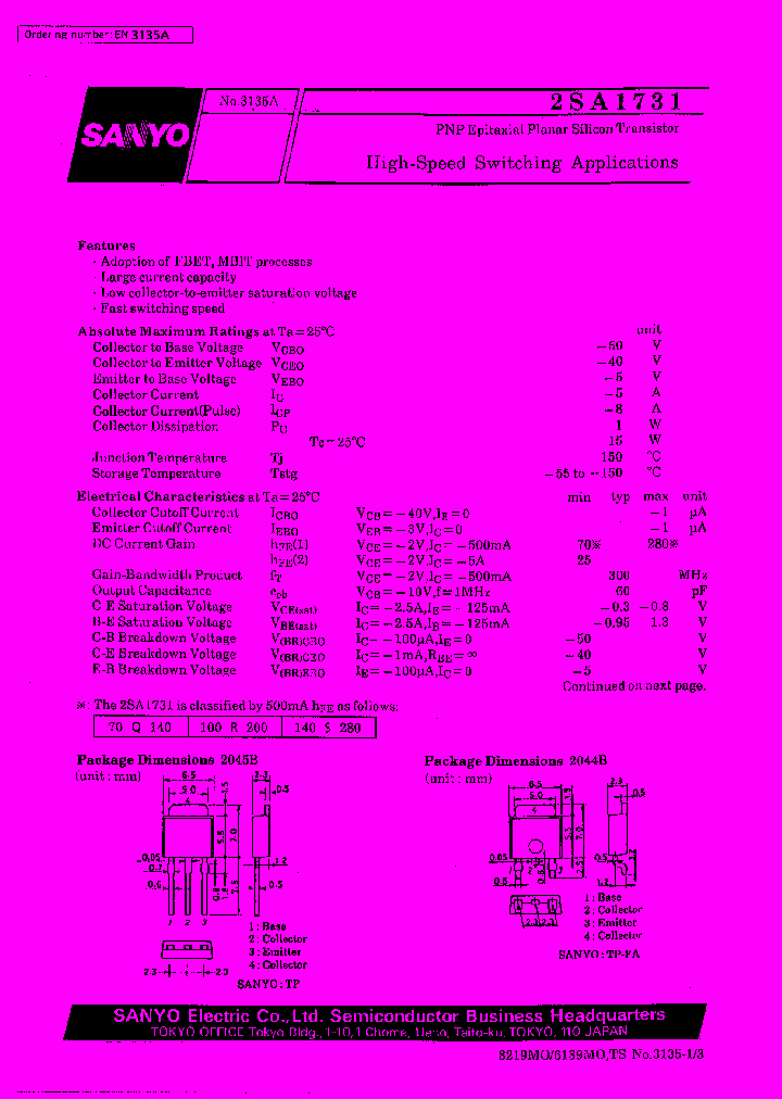 2SA1731_1194752.PDF Datasheet