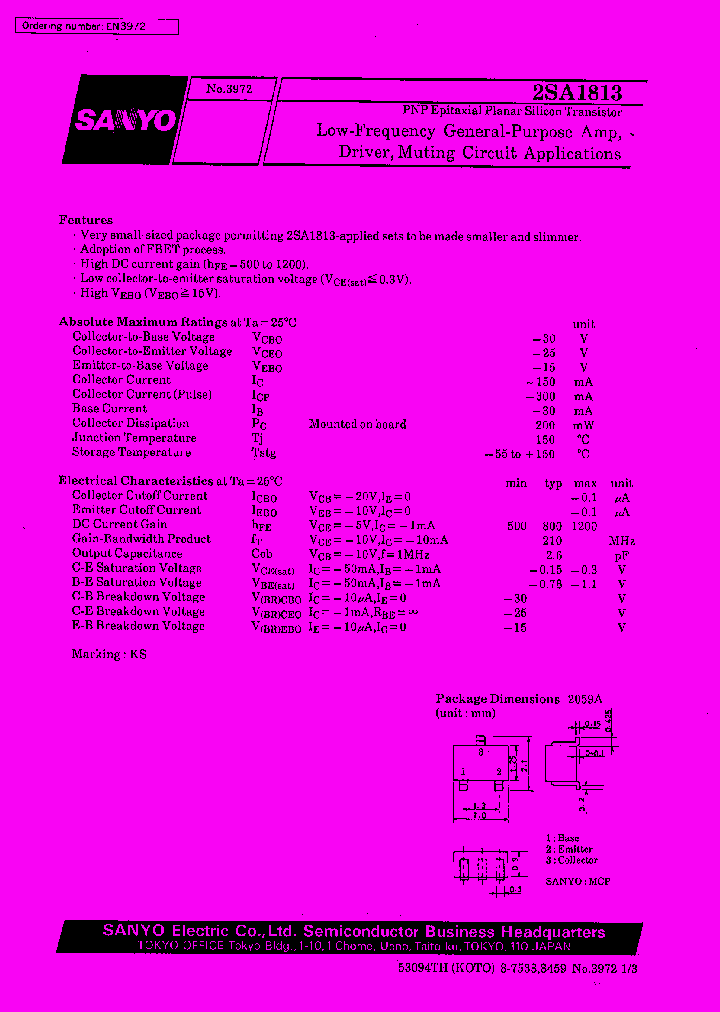 2SA1813_1043710.PDF Datasheet