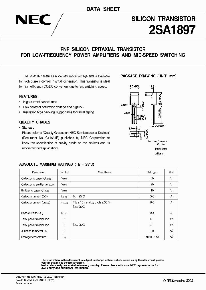 2SA1897L_1194815.PDF Datasheet