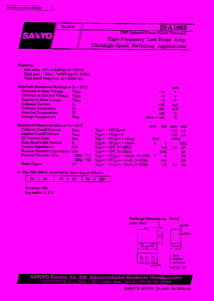 2SA1963_1194830.PDF Datasheet