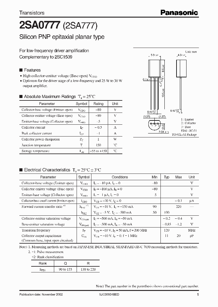 2SA777_1194952.PDF Datasheet