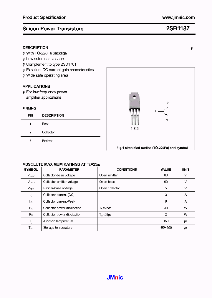 2SB1187_1147511.PDF Datasheet