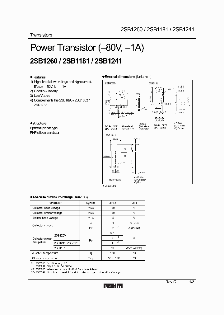 2SB12601_1195099.PDF Datasheet