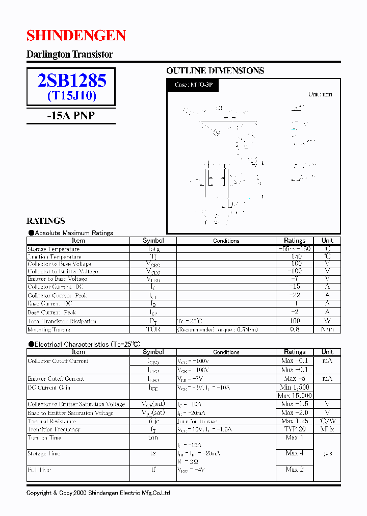 2SB1285_1171340.PDF Datasheet