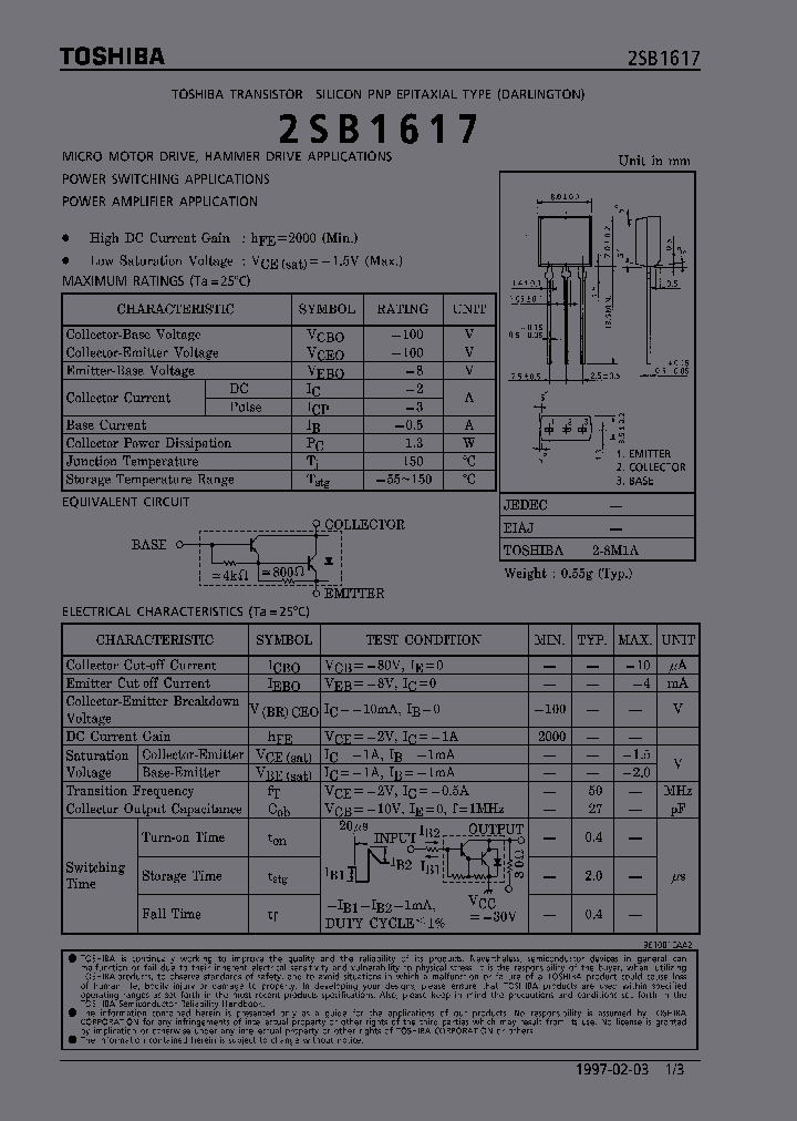 2SB1617_1044374.PDF Datasheet
