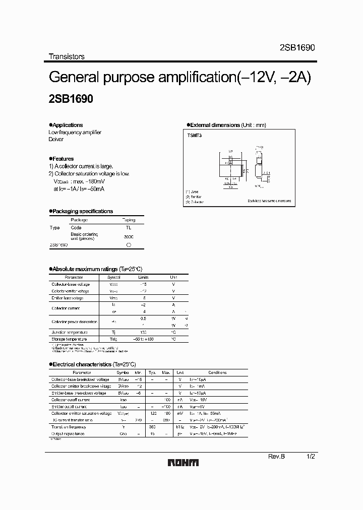 2SB16901_1195184.PDF Datasheet