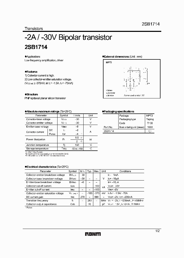 2SB1714_1195202.PDF Datasheet