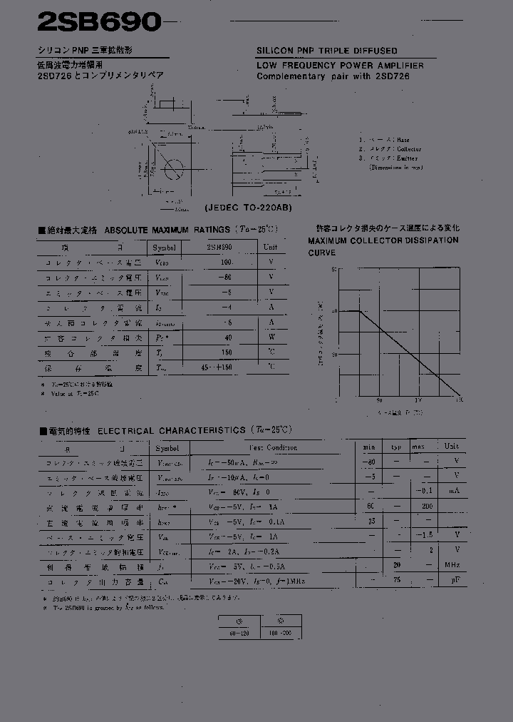 2SB690_1133289.PDF Datasheet