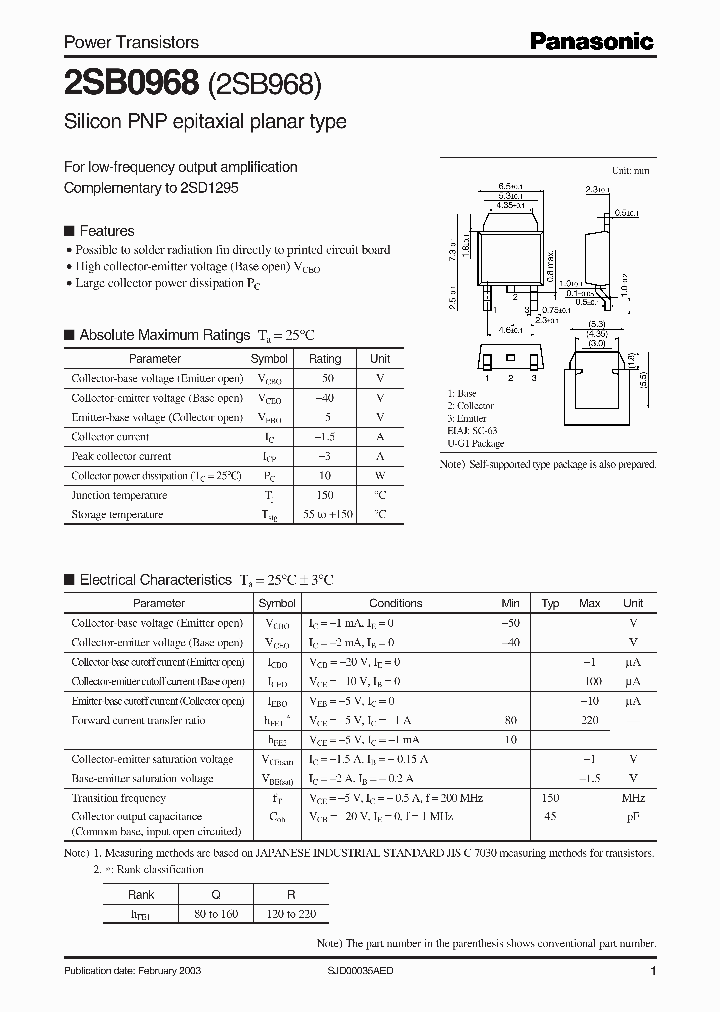 2SB968_1195338.PDF Datasheet
