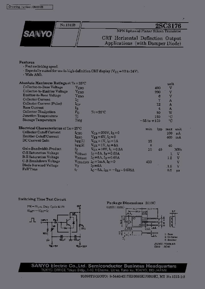 2SC3176_1184991.PDF Datasheet