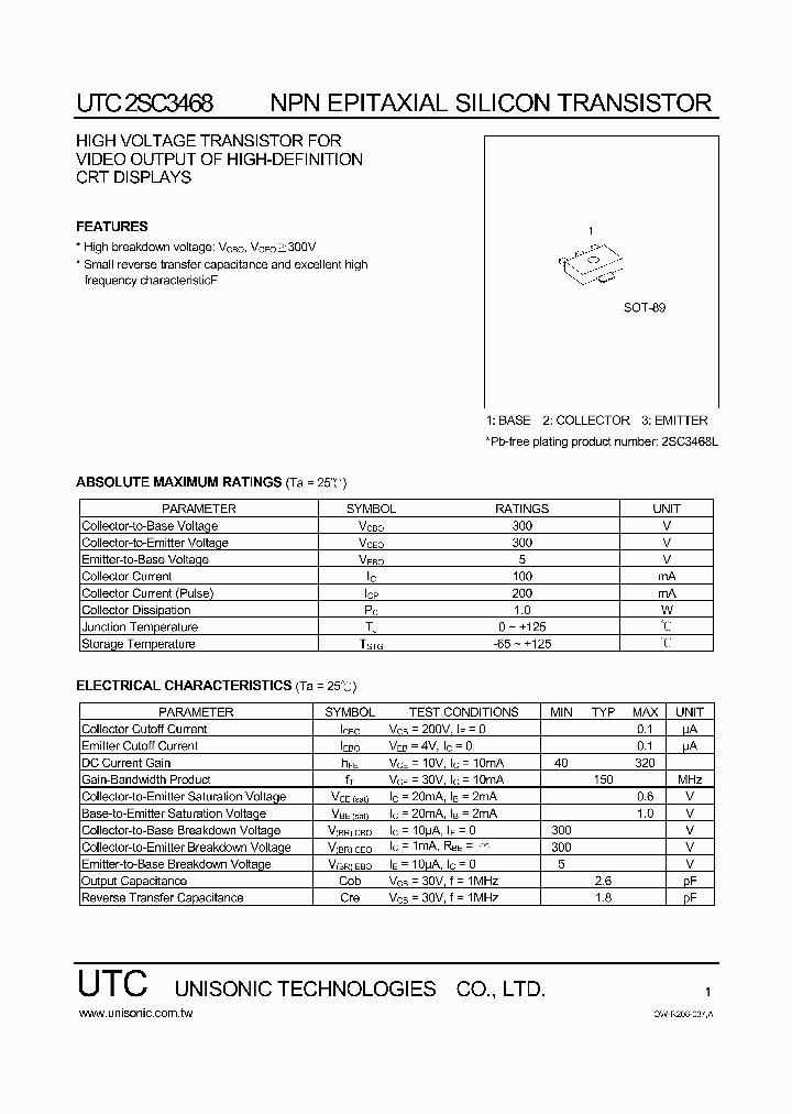 2SC3468_1195709.PDF Datasheet