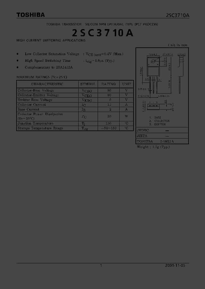 2SC3710A_1195786.PDF Datasheet