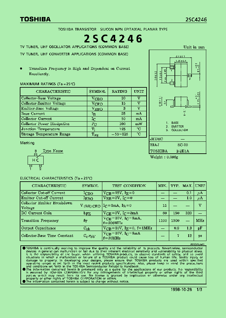 2SC4246_1195969.PDF Datasheet