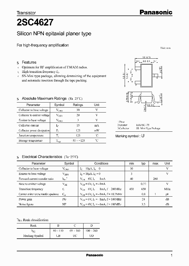 2SC4627_1031777.PDF Datasheet