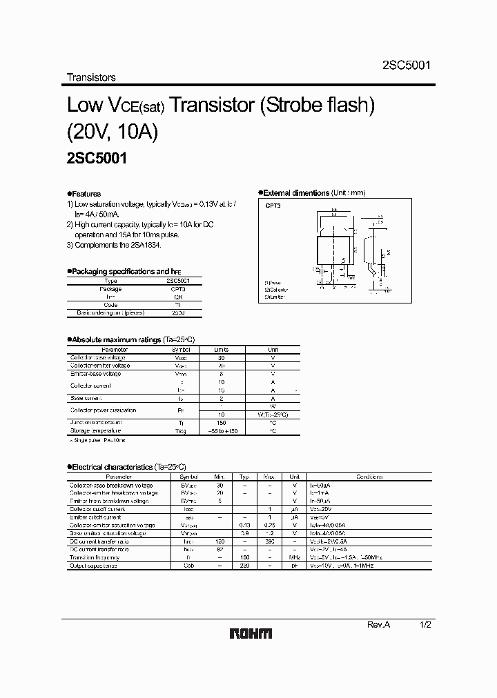 2SC5001_1196268.PDF Datasheet