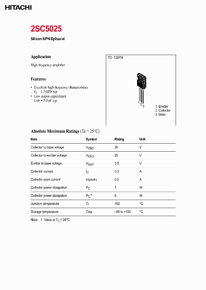 2SC5025_1196286.PDF Datasheet