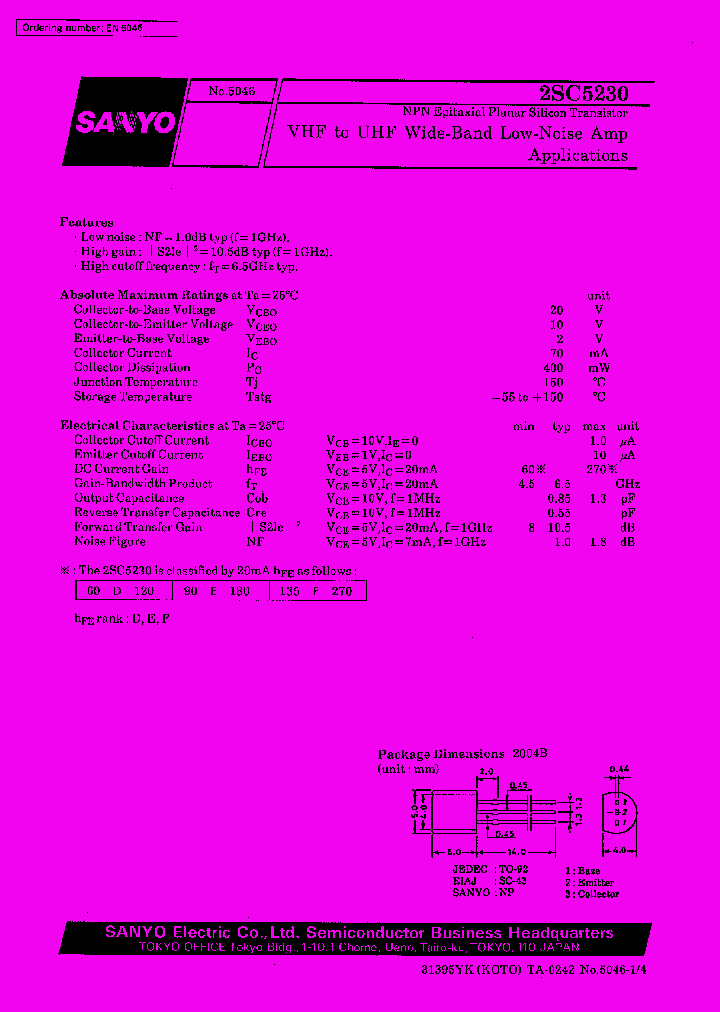 2SC5230_1196378.PDF Datasheet