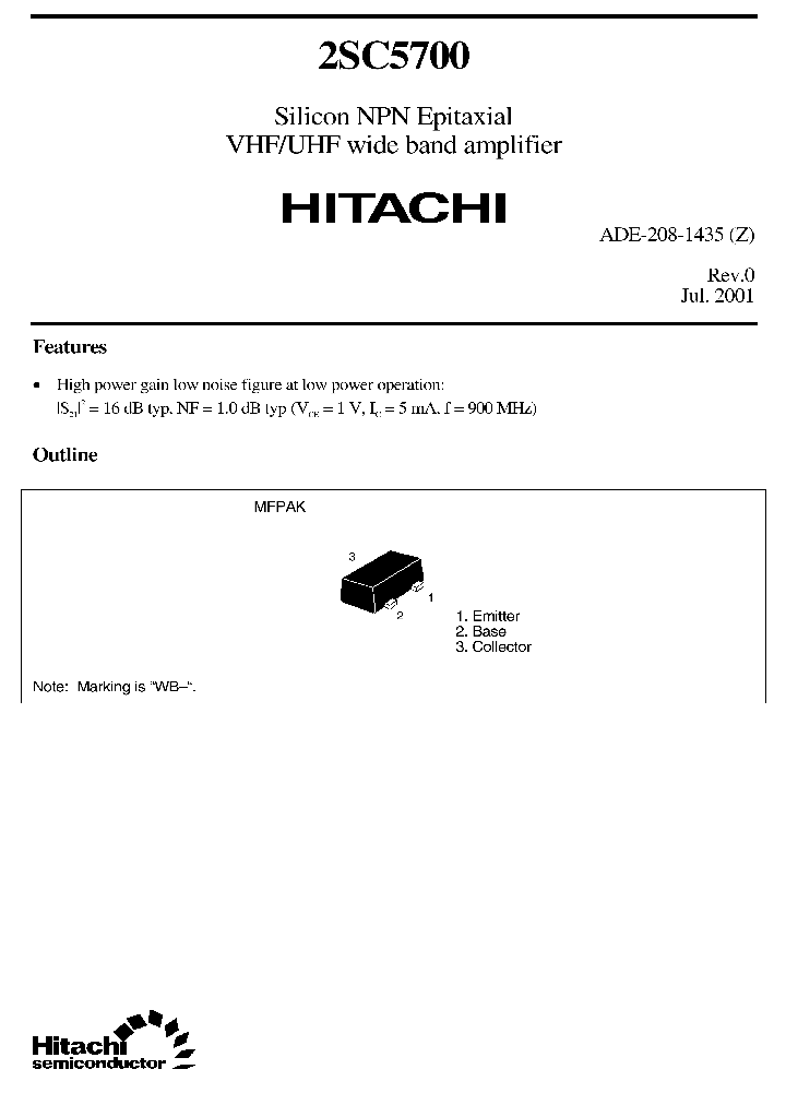 2SC5700_1196546.PDF Datasheet