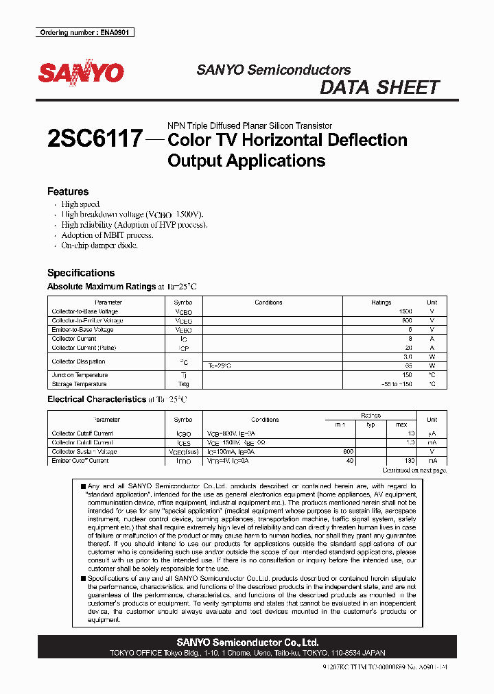 2SC6117_1032687.PDF Datasheet